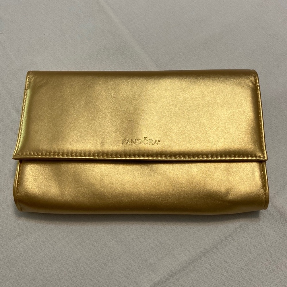 PANDORA LIMITED EDITION SHINE GOLD Womens Clutch - New Without Tags